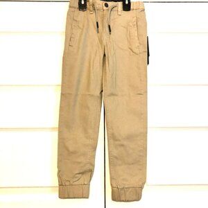 NWT 7 FOR ALL MANKIND Comfort Super Stretch Chinos Khaki Pant Classic Jogger 8